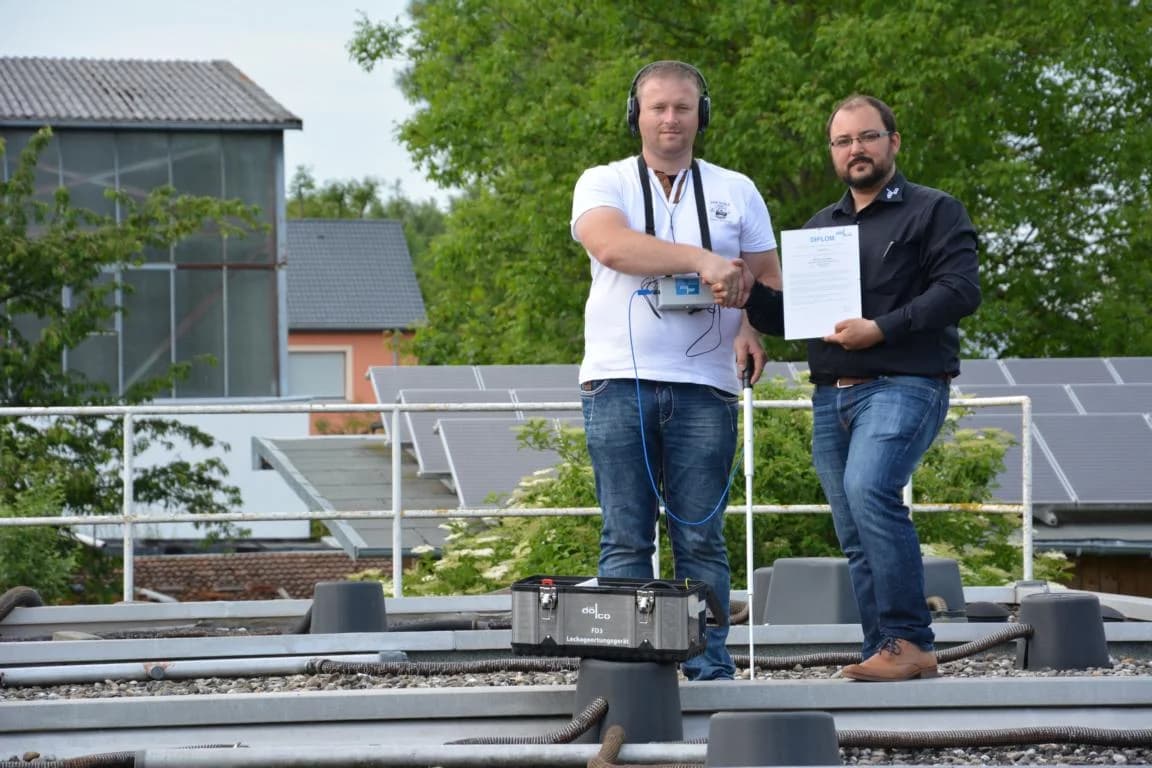 Lapos tető szivárgáskeresés és lapos tető szárítás