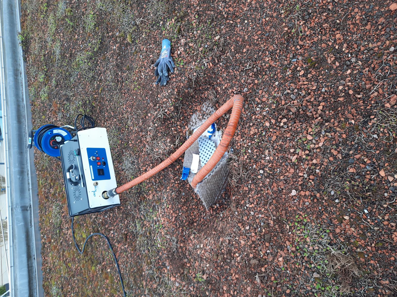 Flachdachleckageortung